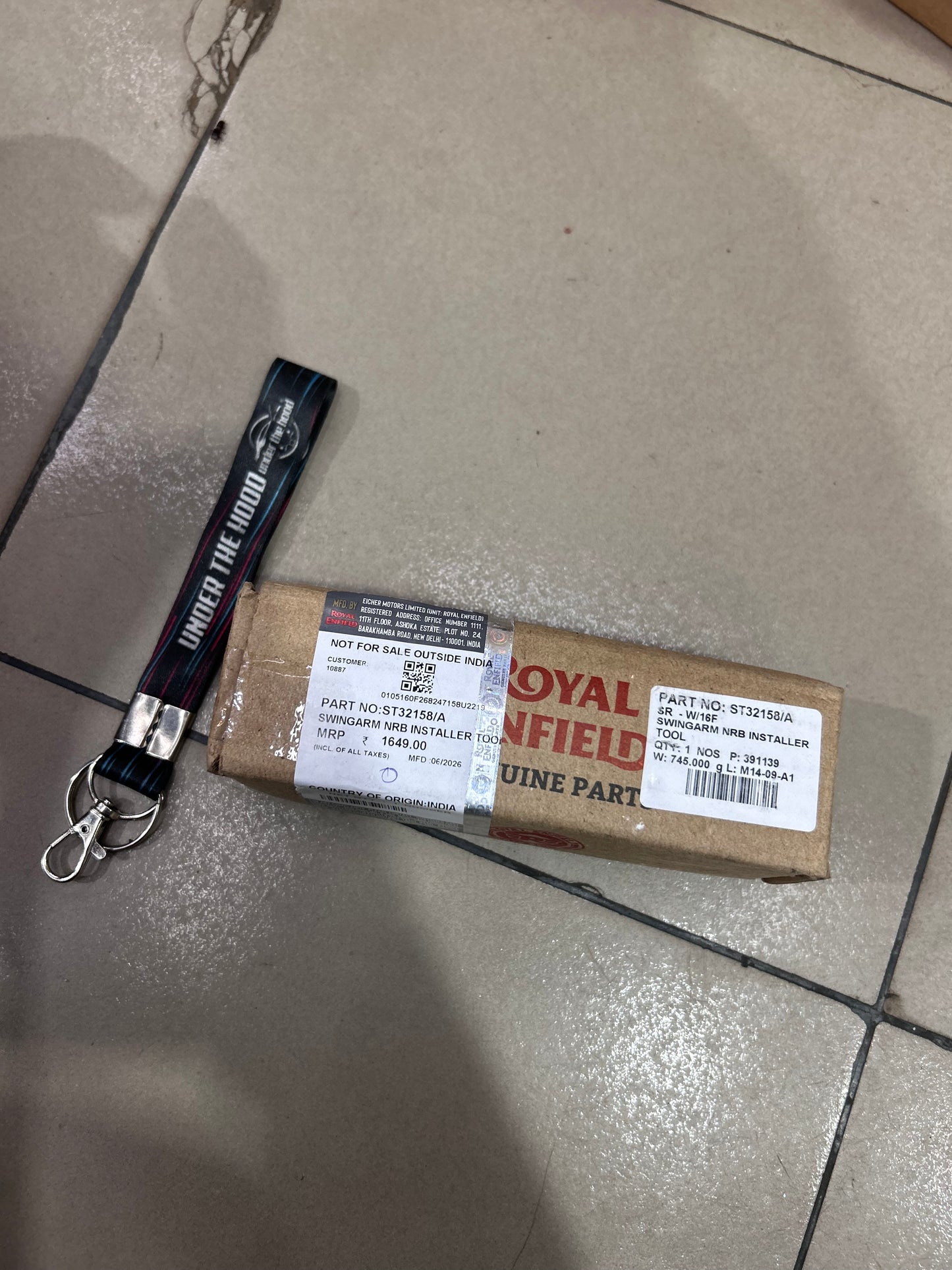 Royal Enfield Himalayan 450 / Guerrilla 450 Swing Arm NRB Installer Tool ST32158/A