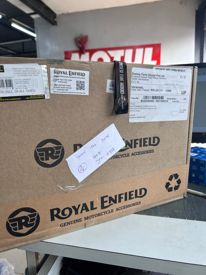 Royal Enfield Tinted Tall Flyscreen 1990542 — OEM Windshield / Flyscreen for Bear 650