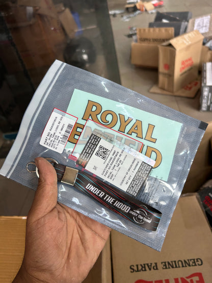 Fuel Tank Logo Decal RE Gold & Black for Continental GT 650 Mr Clean – Genuine Royal Enfield RAK00740/A