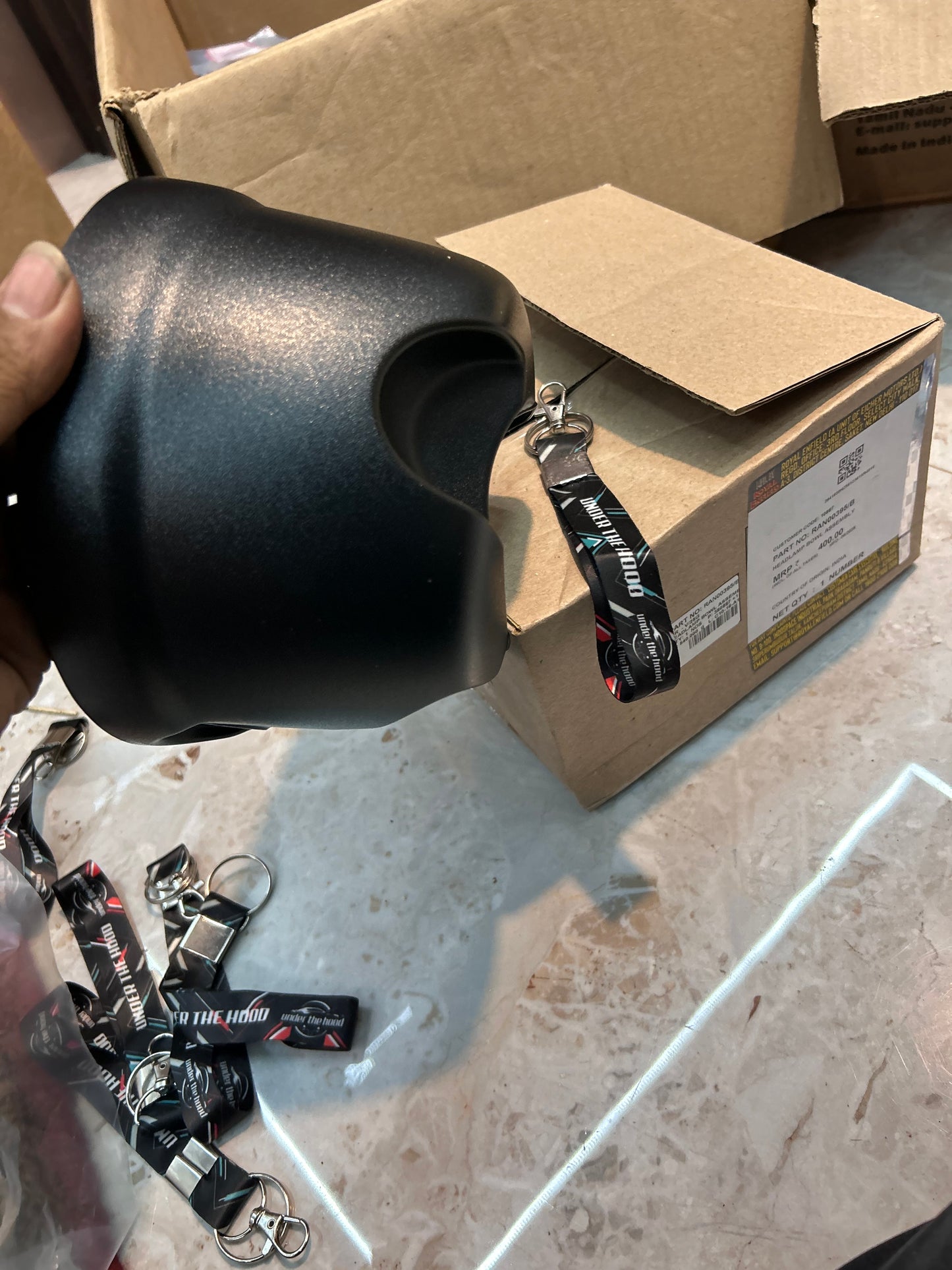 Royal Enfield RAN00395/B – Headlamp Bowl Assembly | Hunter 350 Dapper / Rebel / Factory (OEM