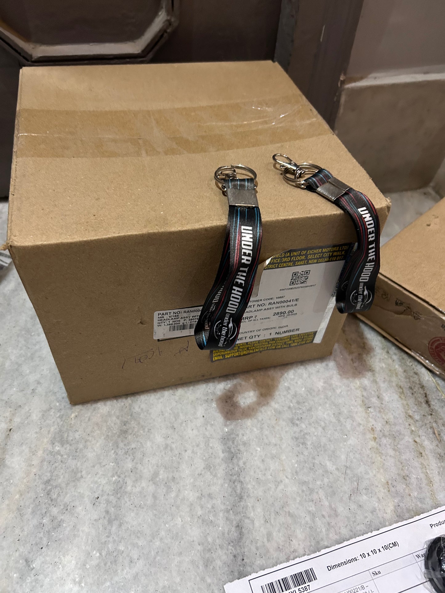 Royal Enfield Meteor 350 Headlamp Assembly with Bulb – Genuine OEM (RAN00041/B)