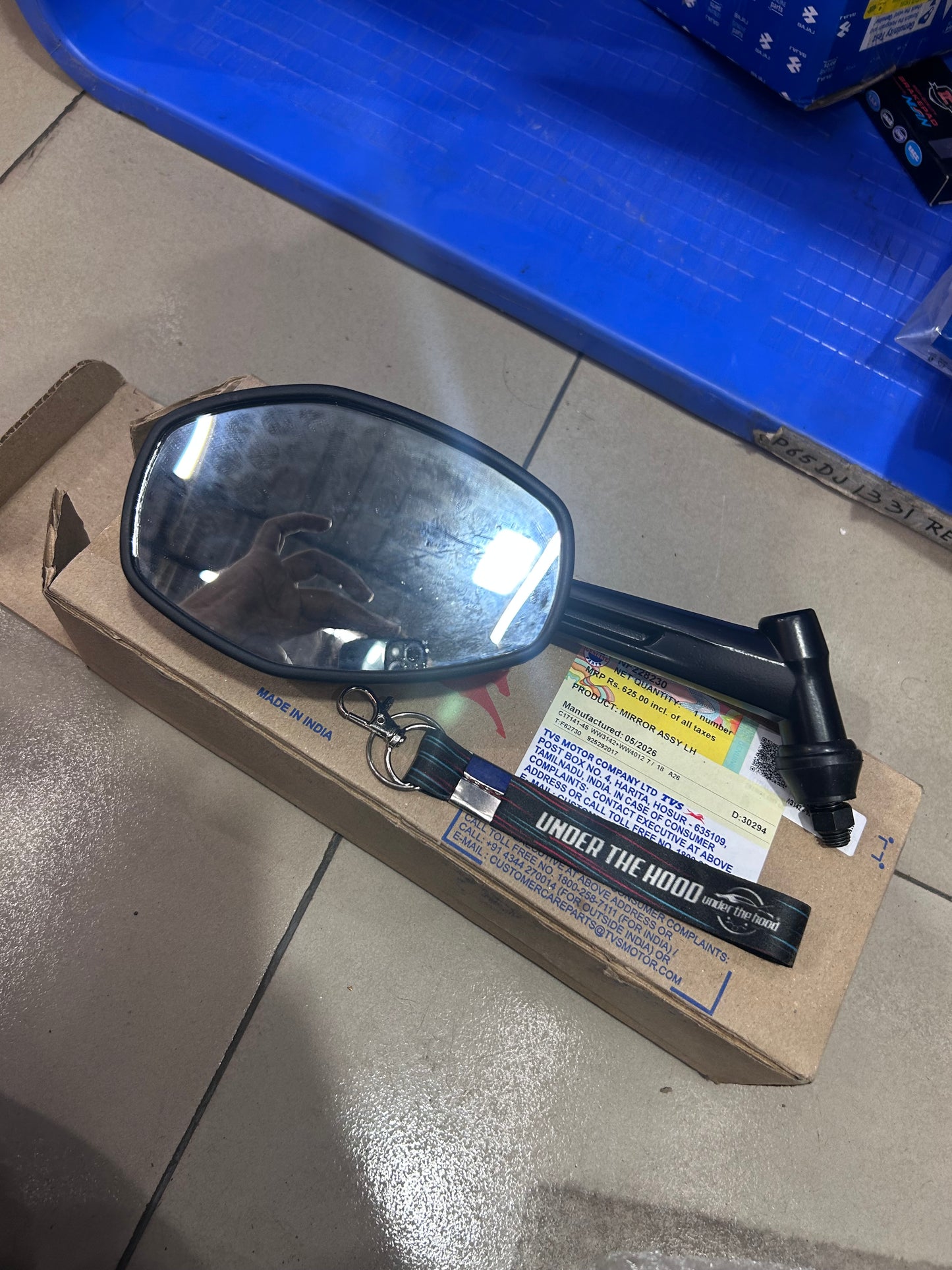 TVS Genuine Ronin 225 Left Mirror Assembly LH NF228230