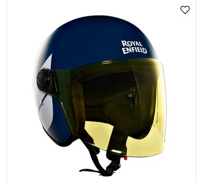 ROYAL ENFIELD HUNTER COPTER HELMET - LAGOON BLUE