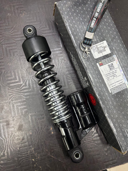 Royal Enfield 1120018/B Rear Shock Absorber – Classic 350 ABS & Classic 500 Disc / Stealth Black (Euro IV / BS4) – Genuine OEM