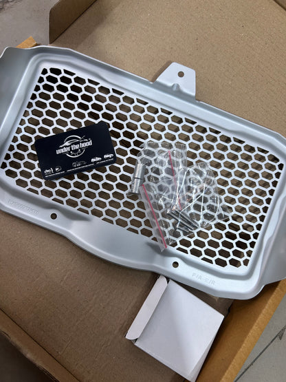 Royal Enfield Silver Radiator Guard for Himalayan 450 & Guerrilla 450 – KXA00404