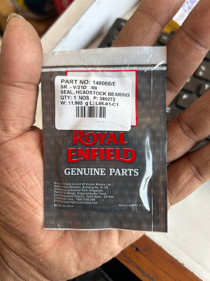 Royal Enfield 148068/E Headstock Seal – OEM for INT 650, GT 650, Himalayan, Scram 411
