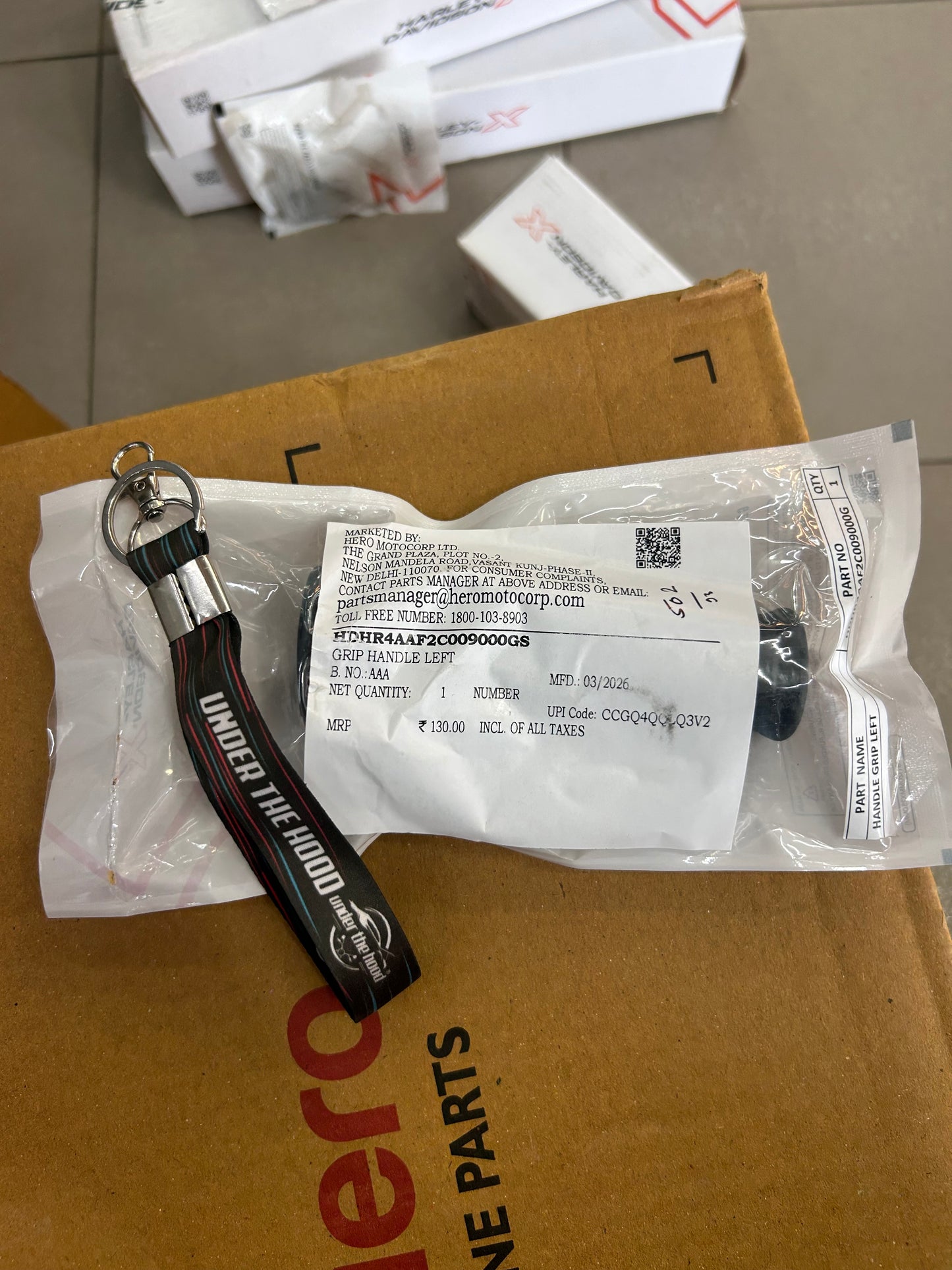 Harley-Davidson X440 T Left Handle Grip OEM | HDHR4AAF2C009000G