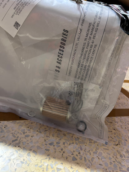 Harley-Davidson X440 / Hero Mavrick 440 Complete Oil Change Kit – Genuine 15W50 MA2 Engine Oil (2.3L) + Hero Oil Filter & Gasket Kit KHDH11113RAAA000S (15410ACA001S)