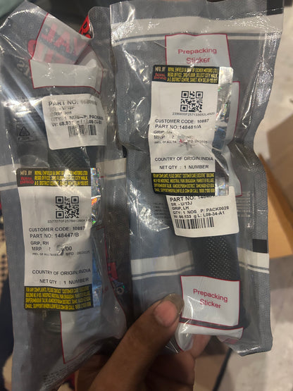 Royal Enfield Handle Grip Set (148447/B & 148481/A) – Genuine Throttle & Clutch Side Grips for Interceptor 650 / Continental GT 650