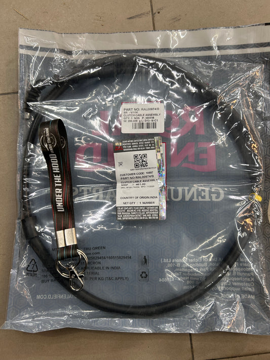 Royal Enfield RAL00974 – Clutch Cable Assembly for Bear 650 – Genuine OEM Clutch Wire