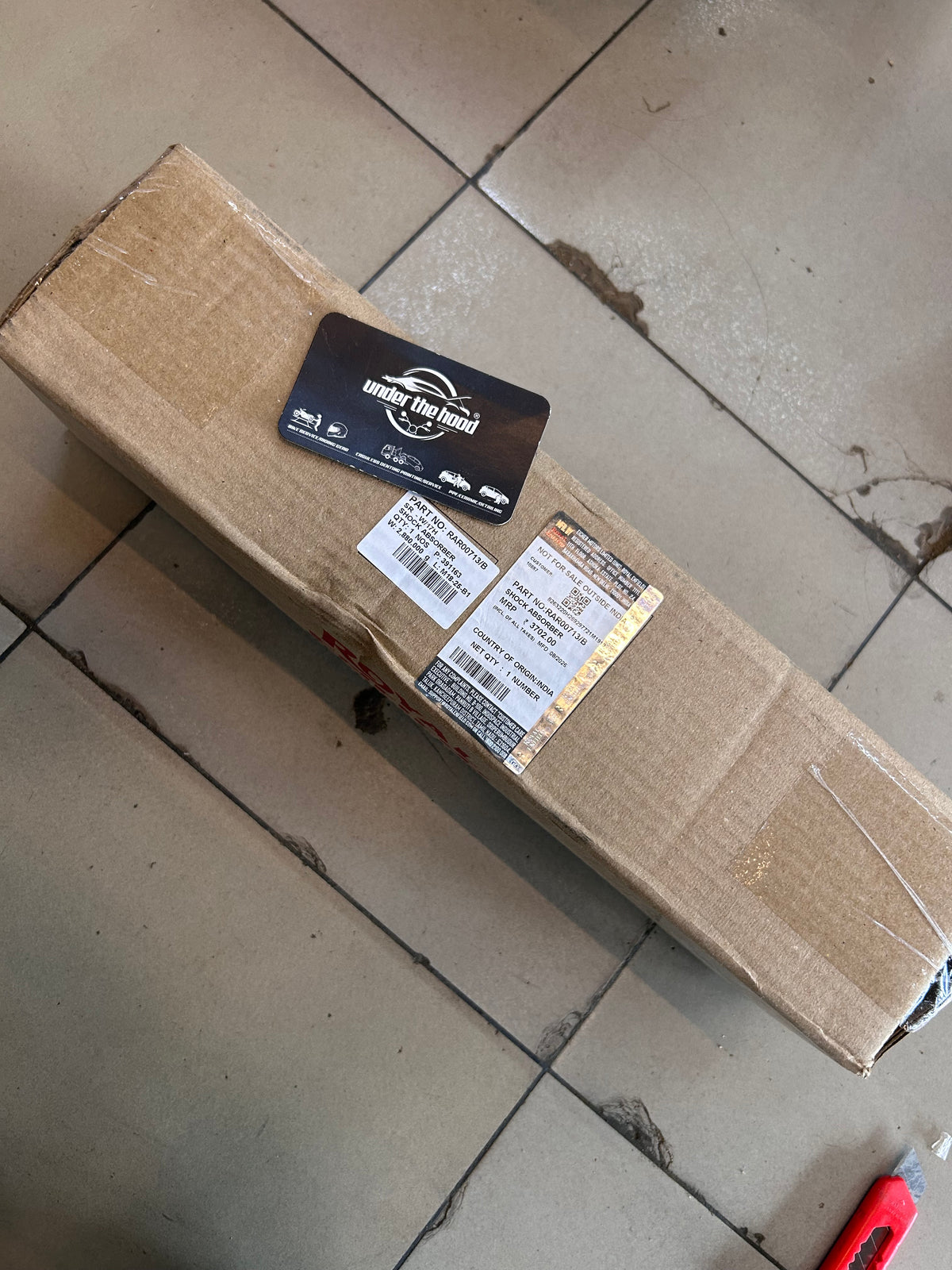 Royal Enfield Bear 650 Rear Shock Absorber Set of 2 RAR00713/B