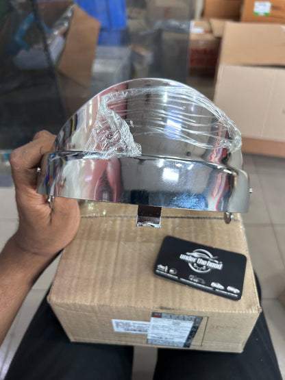 Royal Enfield LED Headlamp Chrome Rim RAN01264/A for Classic 350 Reborn