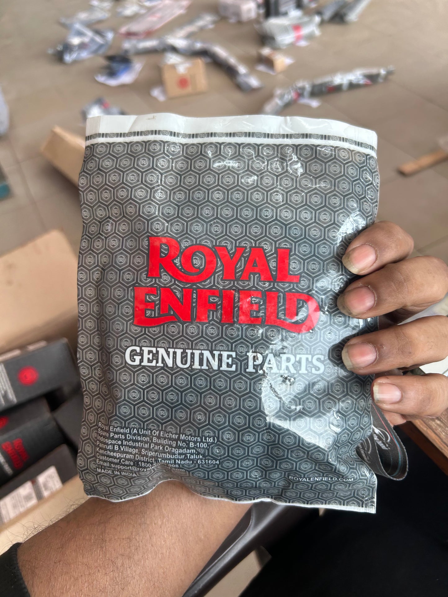 Royal Enfield Wheel Speed Sensor (ABS) — Himalayan 410 Euro 4 (BS4) — 587406/B | Genuine OE