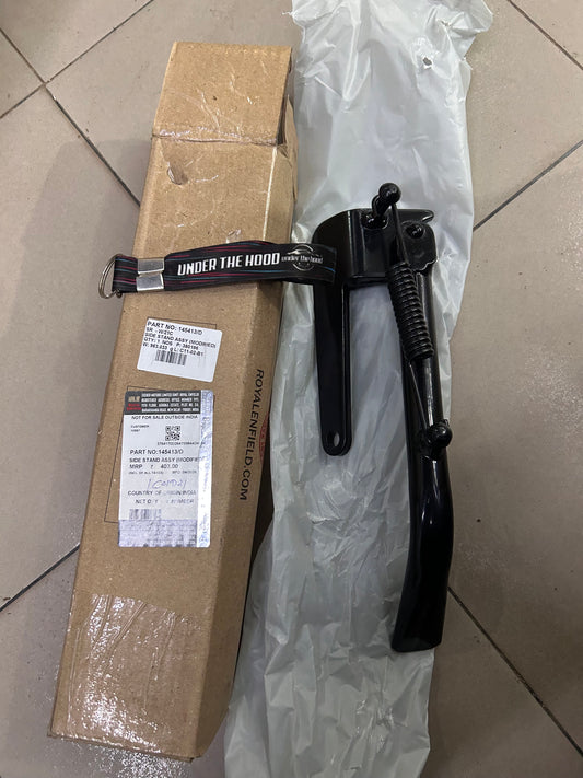Royal Enfield Bullet 350 / 500, Electra & Machismo Powder-Coated Side Stand 145413/D