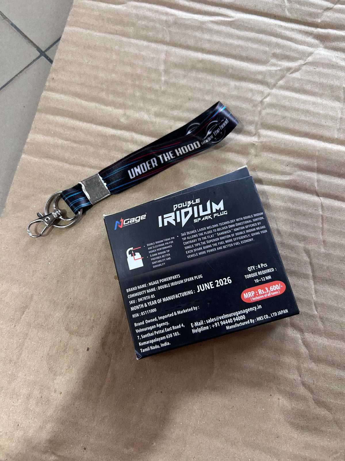 NGage DH7RTII-8 Double Iridium Spark Plug – Classic 350 Reborn, Meteor, Hunter, Bullet 350 & Goan Classic 350