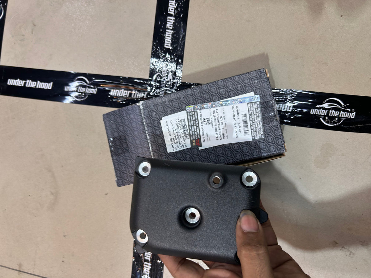 Royal Enfield Interceptor 650 & Continental GT 650 Black Engine Cover Conversion Kit