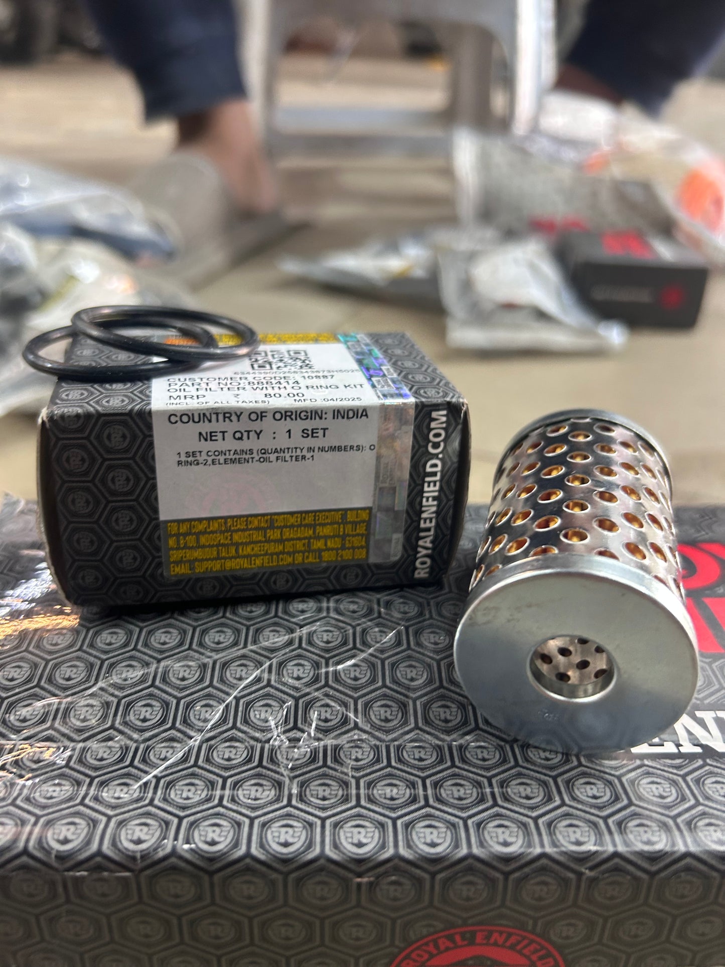 Royal Enfield Thunderbird 350 UCE Service Kit – Basic / Standard / Brake Care / Full Maintenance + Touring & Spark Plug Add‑Ons (OEM)