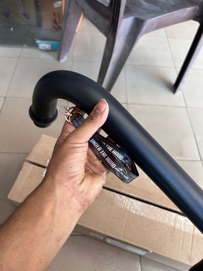 Exhaust Pipe Assembly (Down Pipe/Bend Pipe) – Classic 350 Reborn & Bullet 350 J-Series – RLX00513/B (HR Black)