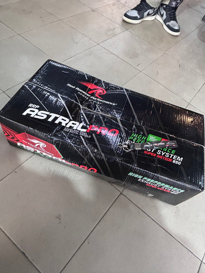 Red Rooster Astral Pro Polish Exhaust for Royal Enfield Super Meteor 650 – SS304, DB Killer, Performance Slip-Ons