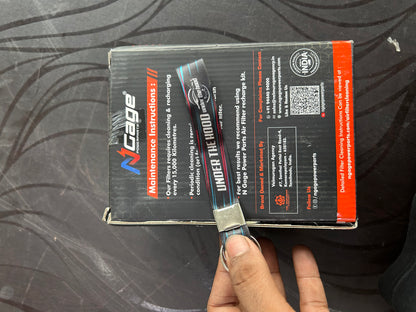 NGage Hyper Flow Performance Air Filter NGAGE-004METE350 for Royal Enfield Meteor 350, Classic 350 Reborn & Hunter 350