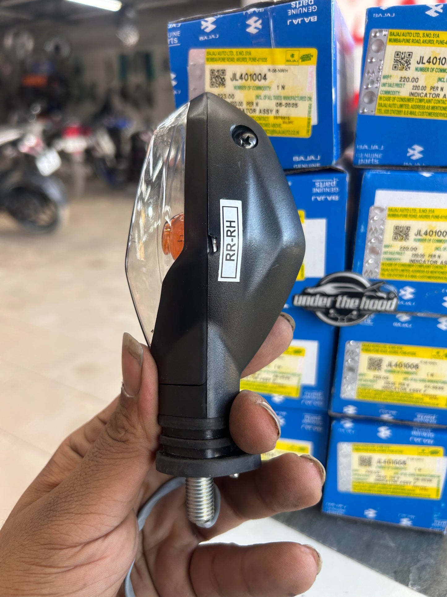 Bajaj JL401004 Indicator Assembly – Front LH & Rear RH for Pulsar (NS160/200NS/AS150/AS200, 2012–2017)