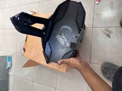 Hero Genuine Rear Hugger Kit for Xtreme 160R, Xtreme 160 4V & Xtreme 160 4V Premium | Rear Hugger Fender / Mudguard Extender / Tyre Hugger | K80805ABZA000S