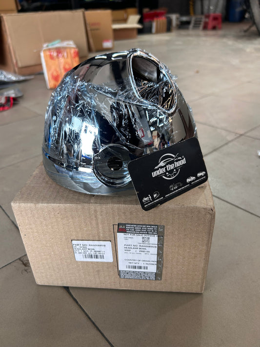 Royal Enfield Chrome Headlamp Bowl RAN00895/B for Meteor 350 Aurora