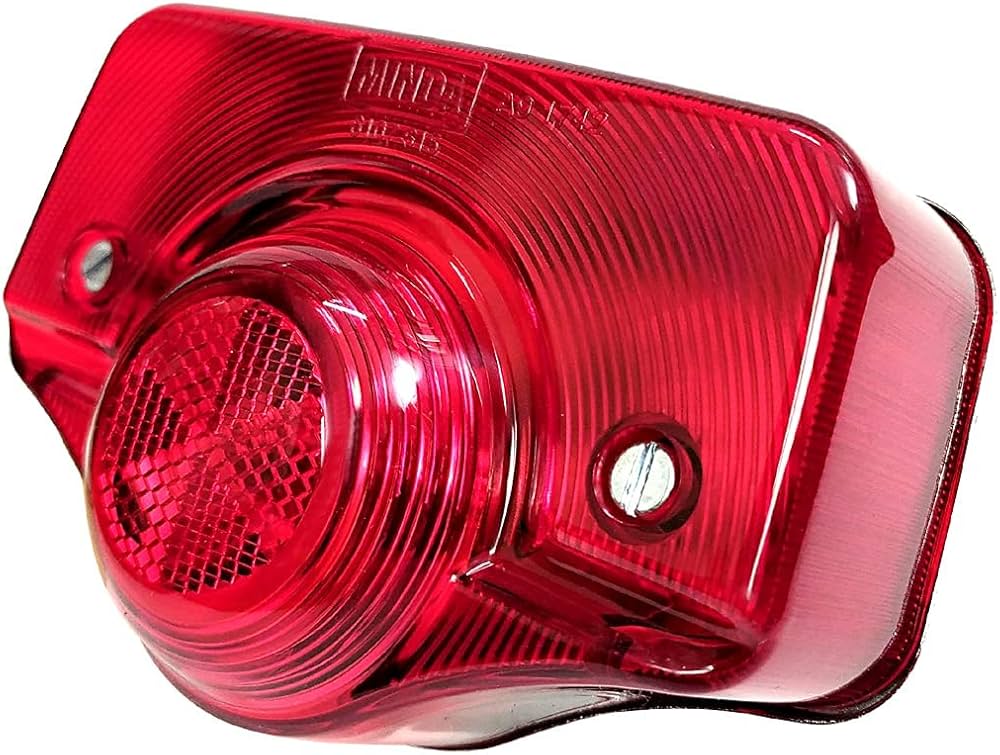 140987 - LENS - TAIL LAMP Tail Light Lens For Standard UCE Engine Backlight Glass Standard With Kick Model