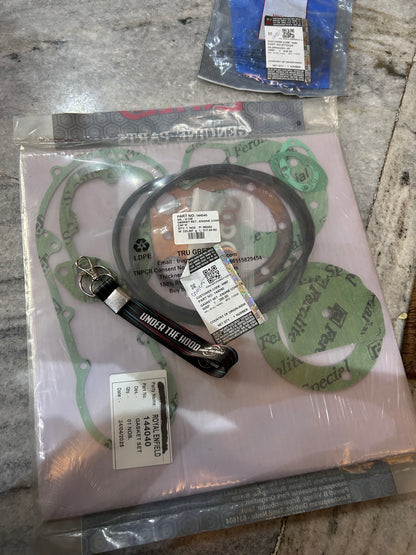 Royal Enfield 144040 Complete Engine Gasket Set (CAF) – Bullet 350 / Bullet 500 / Electra 4S–5S / Lightning CI Engines