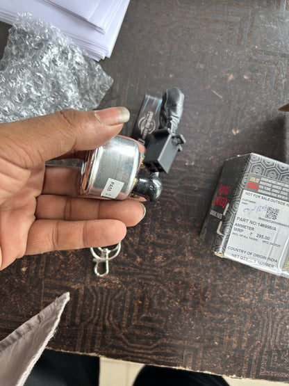 Royal Enfield Bullet Machismo Self-Start 8A Ammeter – 146996/A