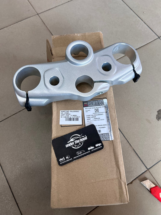 Royal Enfield Super Meteor 650 Upper Yoke / Top Triple Clamp RAL00008/C | Genuine OEM