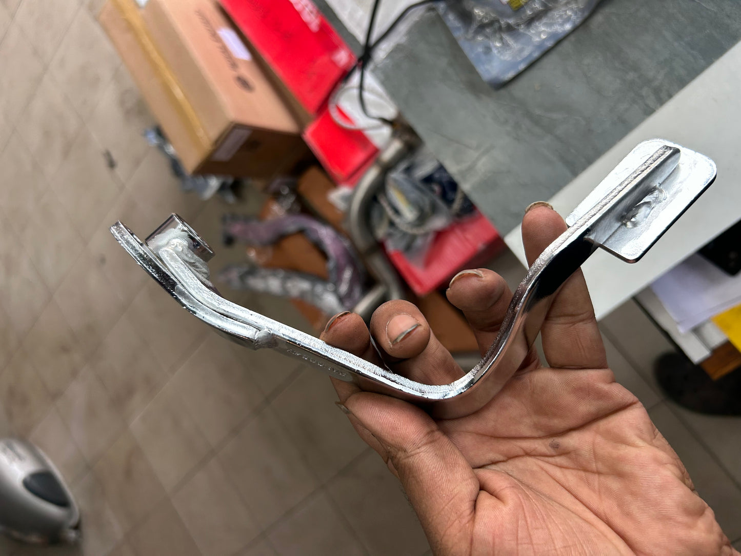 Royal Enfield RAE00154 – Rear Brake Pedal Lever for All New Classic 350 Reborn J-Series (Double Disc / Dual-Channel ABS) & New Bullet 350 Rear Disc – Genuine OEM