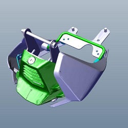 Hero Genuine Kit Cowl Under Sub Assy / Engine Cowl Kit for Xtreme 125 – 6432BACL000FS