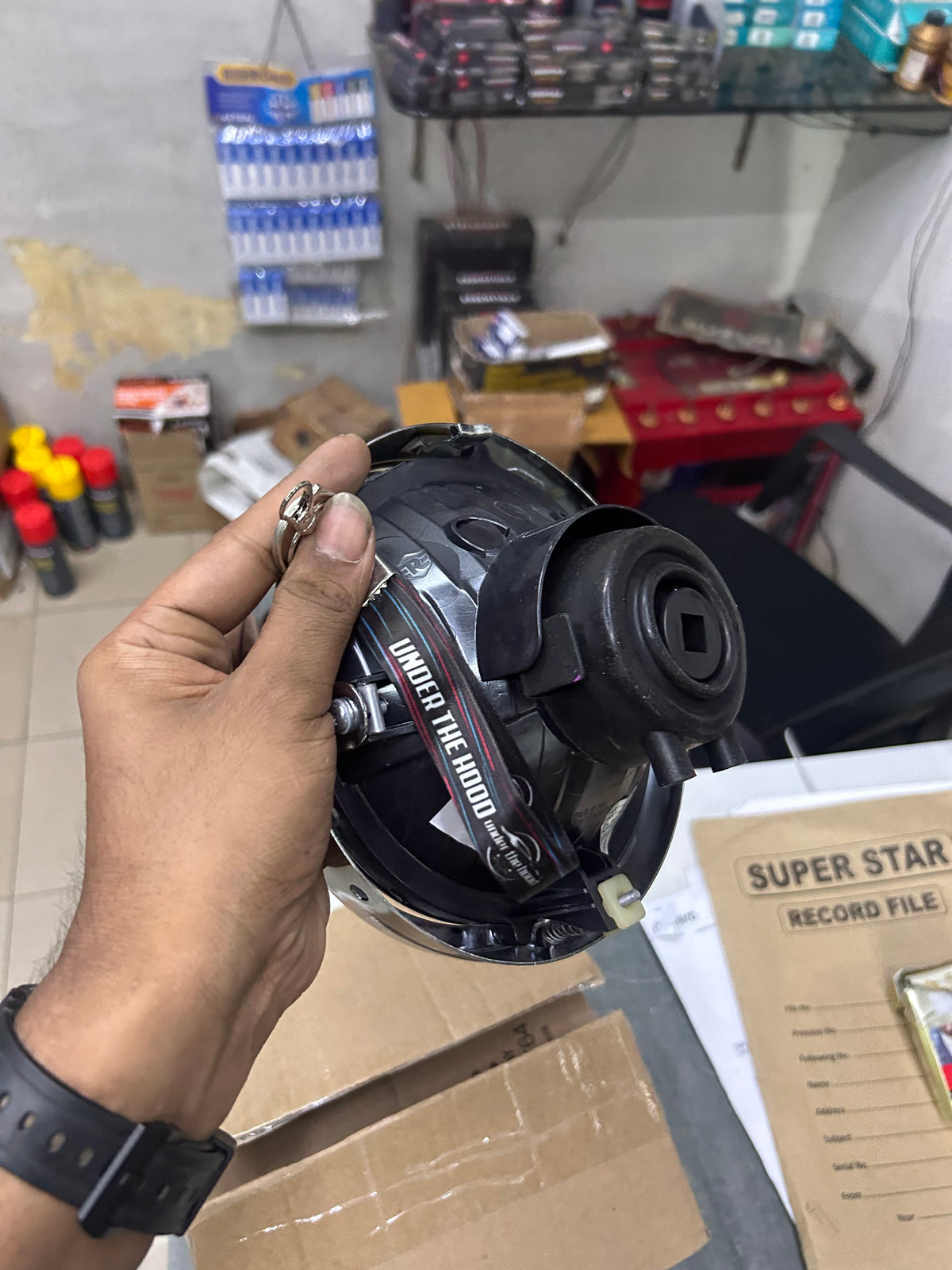 Royal Enfield Bullet 350 J-Series Chrome Headlamp Assembly with Bulb – RAN00540/B