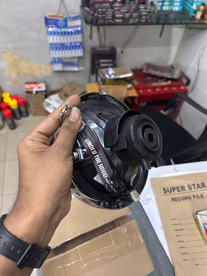 Royal Enfield Bullet 350 J-Series Chrome Headlamp Assembly with Bulb – RAN00540/B