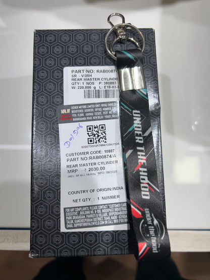 Royal Enfield RAB00874/A – Rear Master Cylinder Assembly for Hunter 350 (All Variants) – OEM