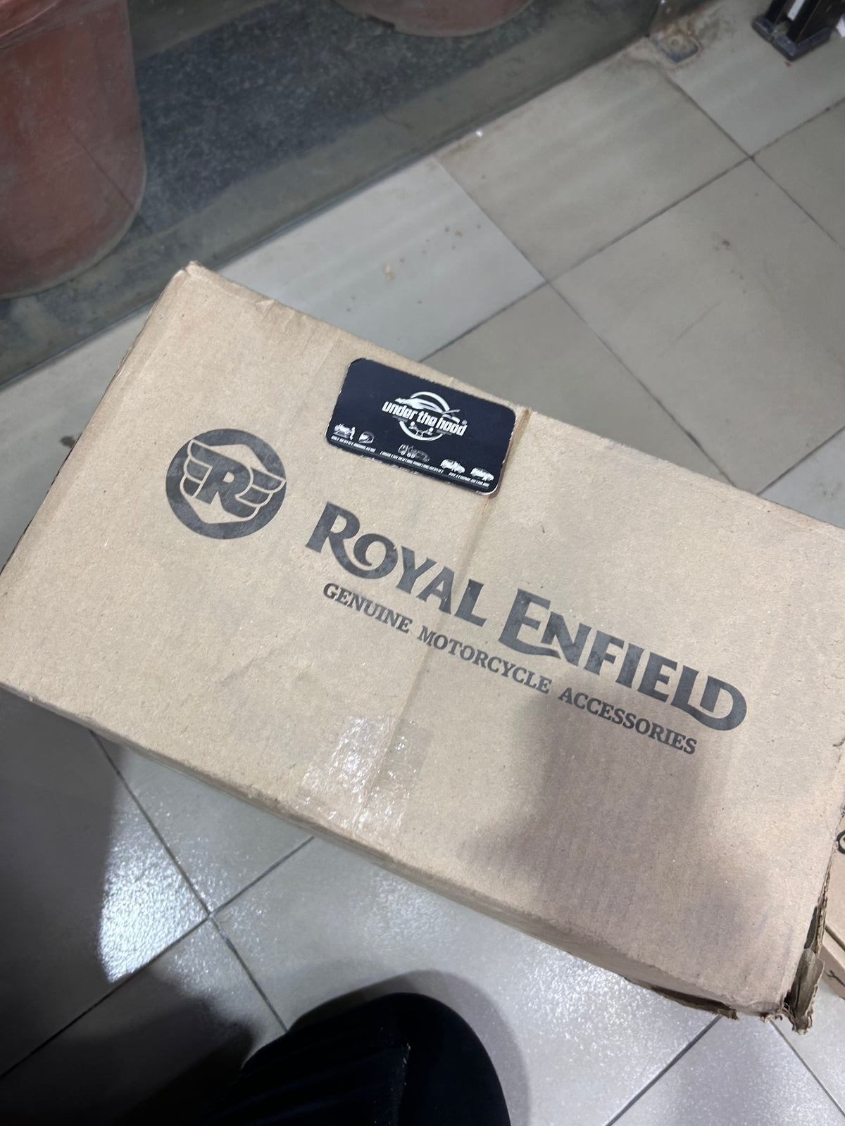 Royal Enfield Black Airfly Evo Engine Guard KXA00003 — Genuine RE Accessory for Meteor 350 / Classic 350 Reborn / New Bullet 350 J-Series