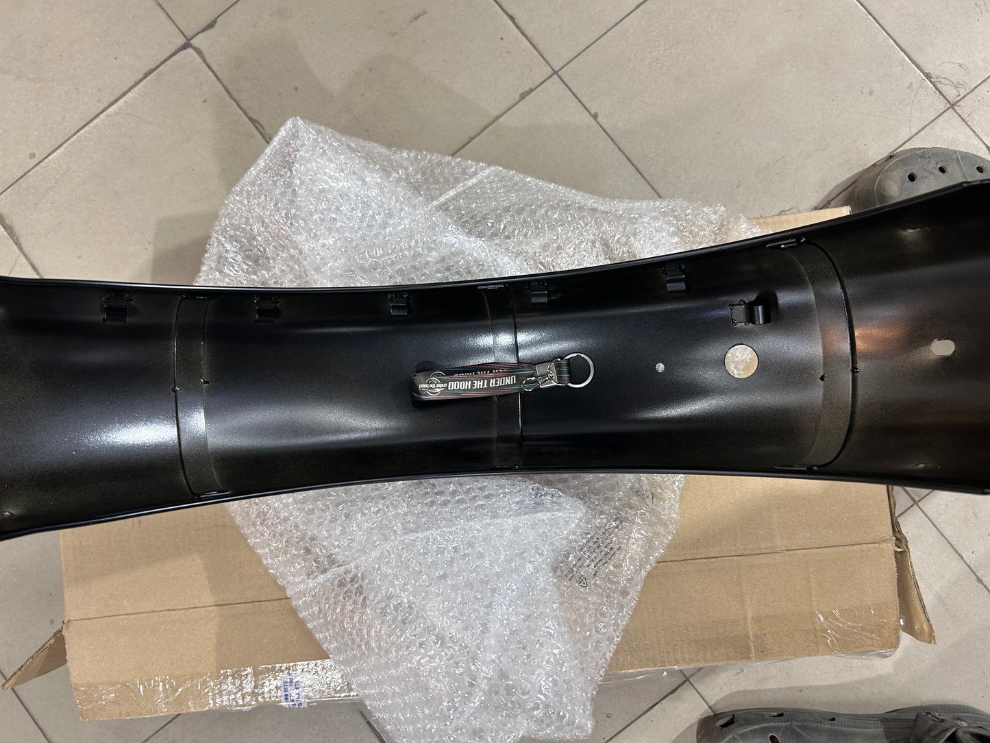 Royal Enfield Rear Mudguard with Sticker (St Black) for Classic 350 ABS BS6 UCE – RAQ00401/A