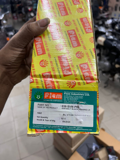 FIEM Chrome Rearview Mirror Set for Royal Enfield – OEM Left & Right Options