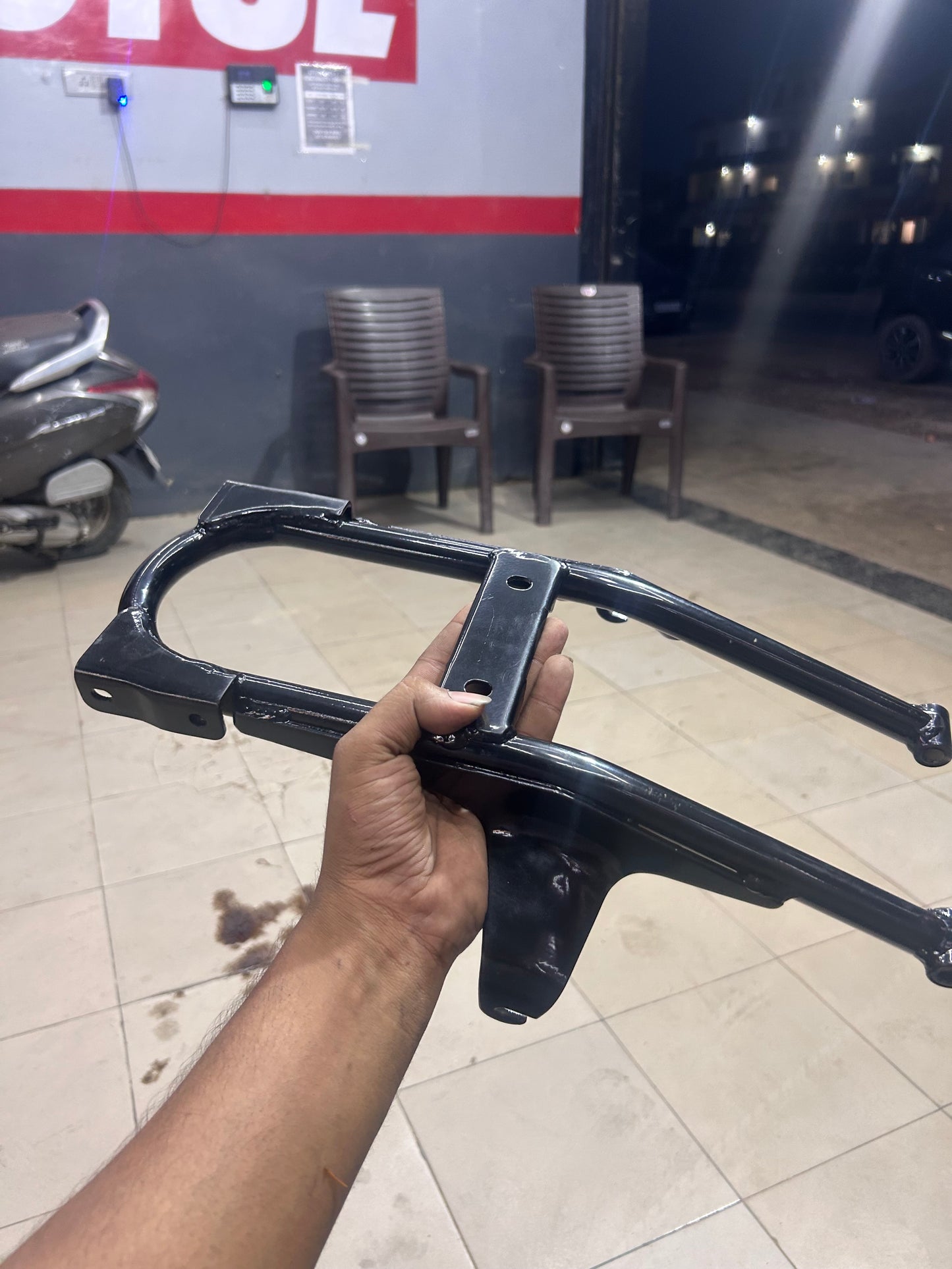 Royal Enfield 801575 – Sub Frame Assembly – Black – Classic 350 & 500 UCE Models