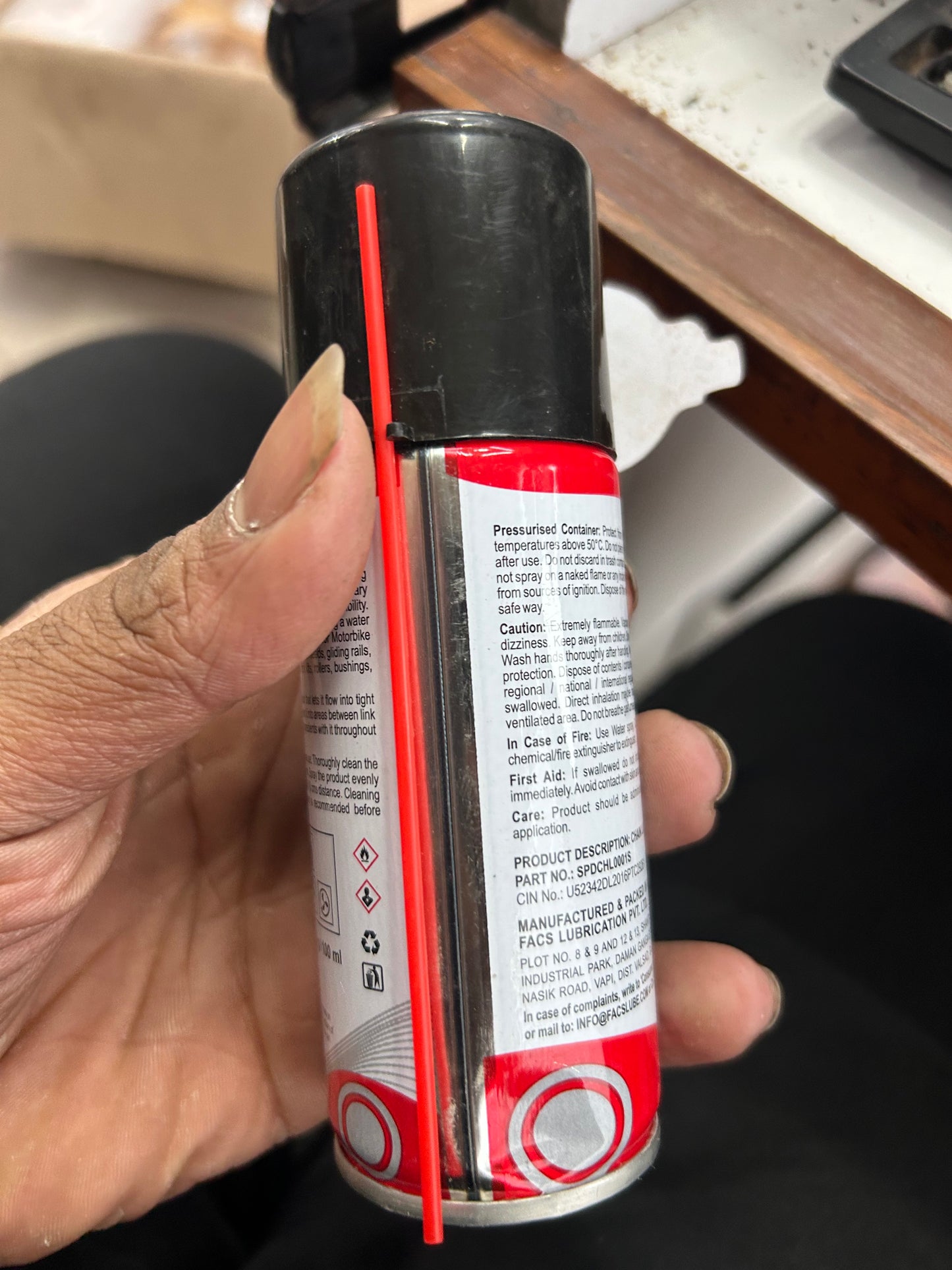 Hero Genuine Chain Cleaner Spray 100ml (SPDCHC0001S) – Safe Degreaser for Harley X440 / 440X & Hero Mavrick 440 Chains