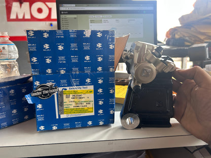 Bajaj Pulsar Rear Brake Caliper Assembly (Non-ABS) – DK151083 | OEM for 150 Twin Disc, 200NS, AS200, RS200