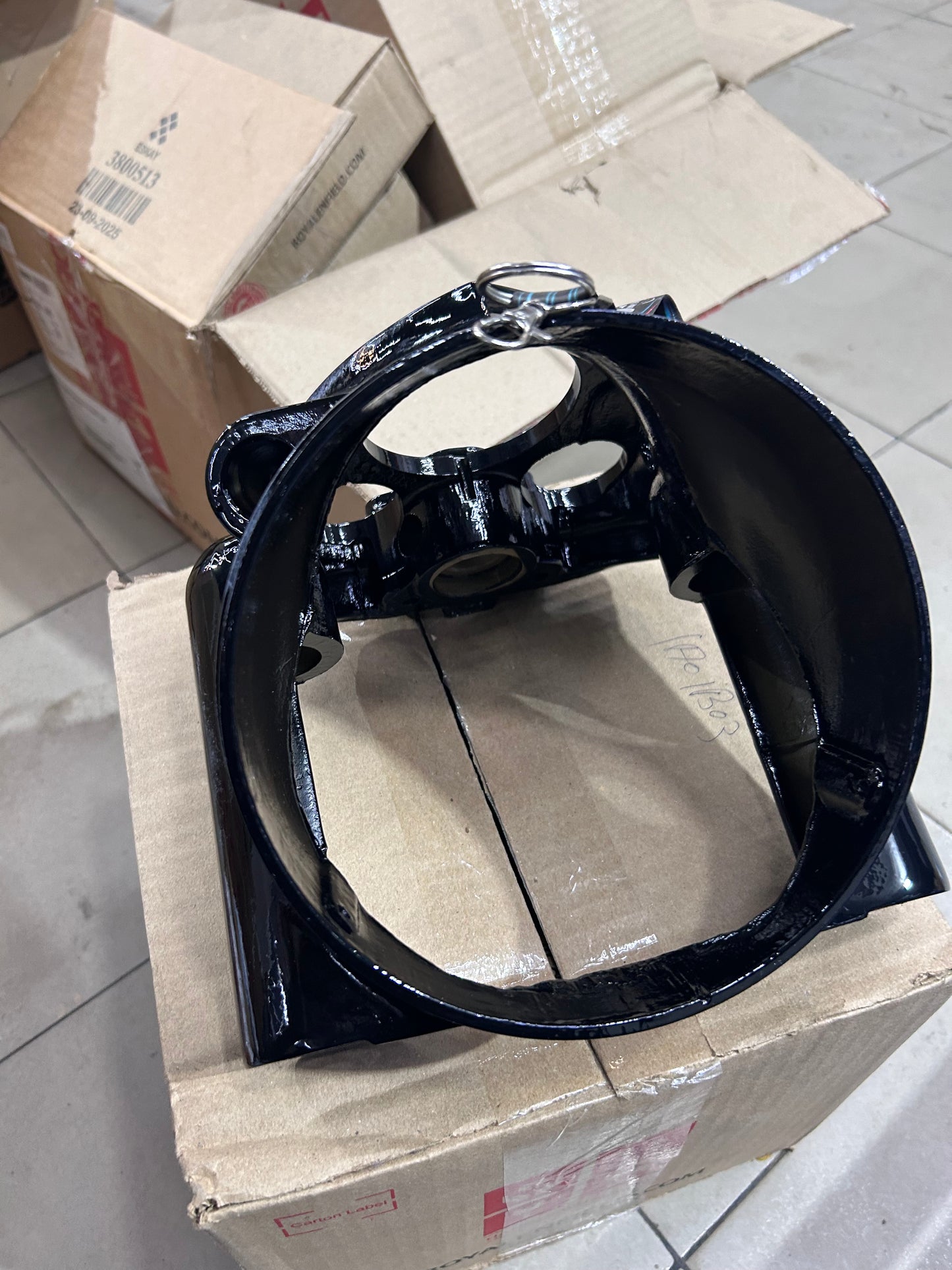 Royal Enfield re– Head Lamp Casing Black OEM for Bullet & Classic 350/500 (Select Models)