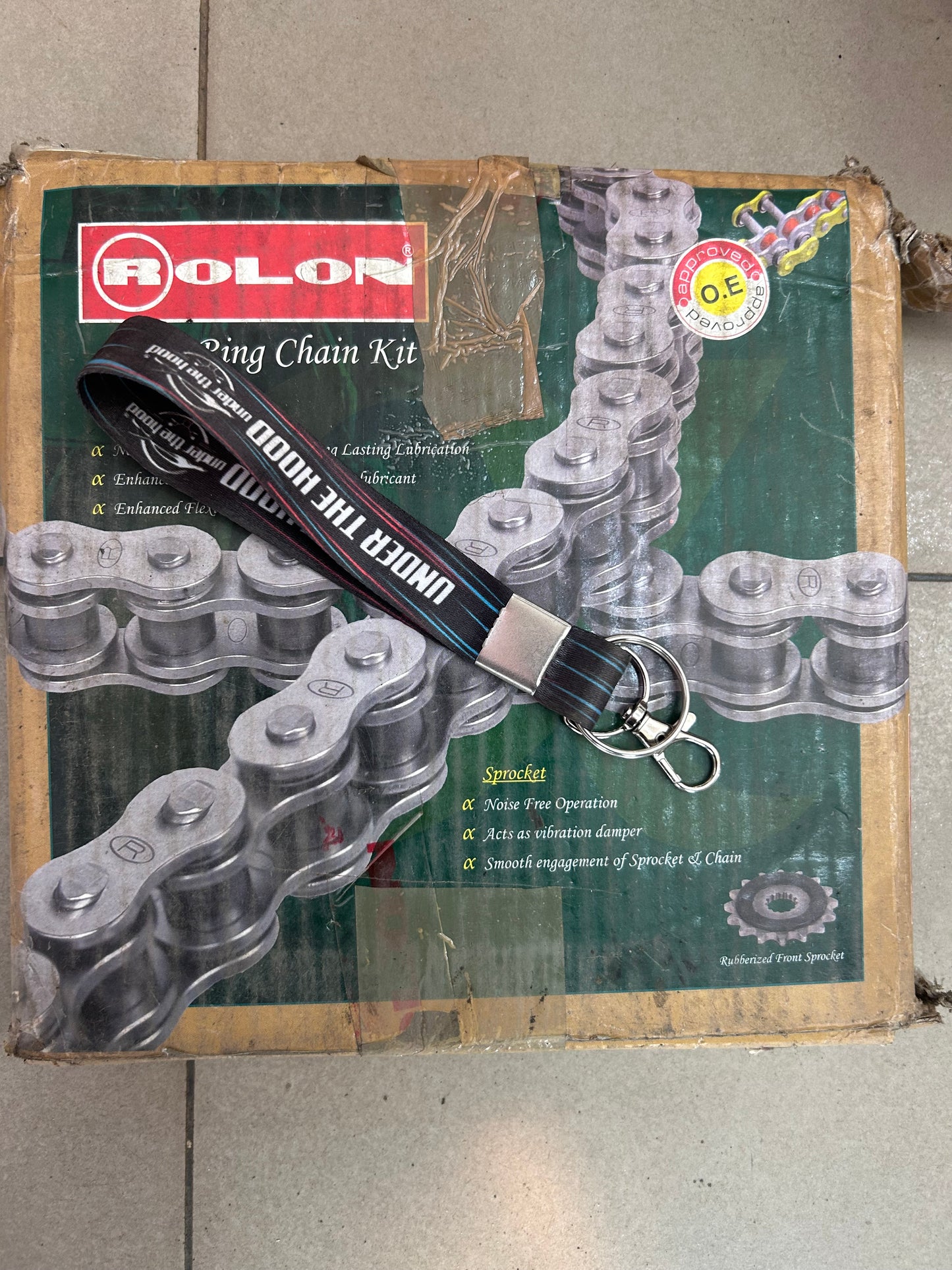 Rolon Noise-Free Chain & Sprocket Kit NAR 306NF – Yamaha FZ 25 / Fazer 25 (428, 15T–46T, 136L)