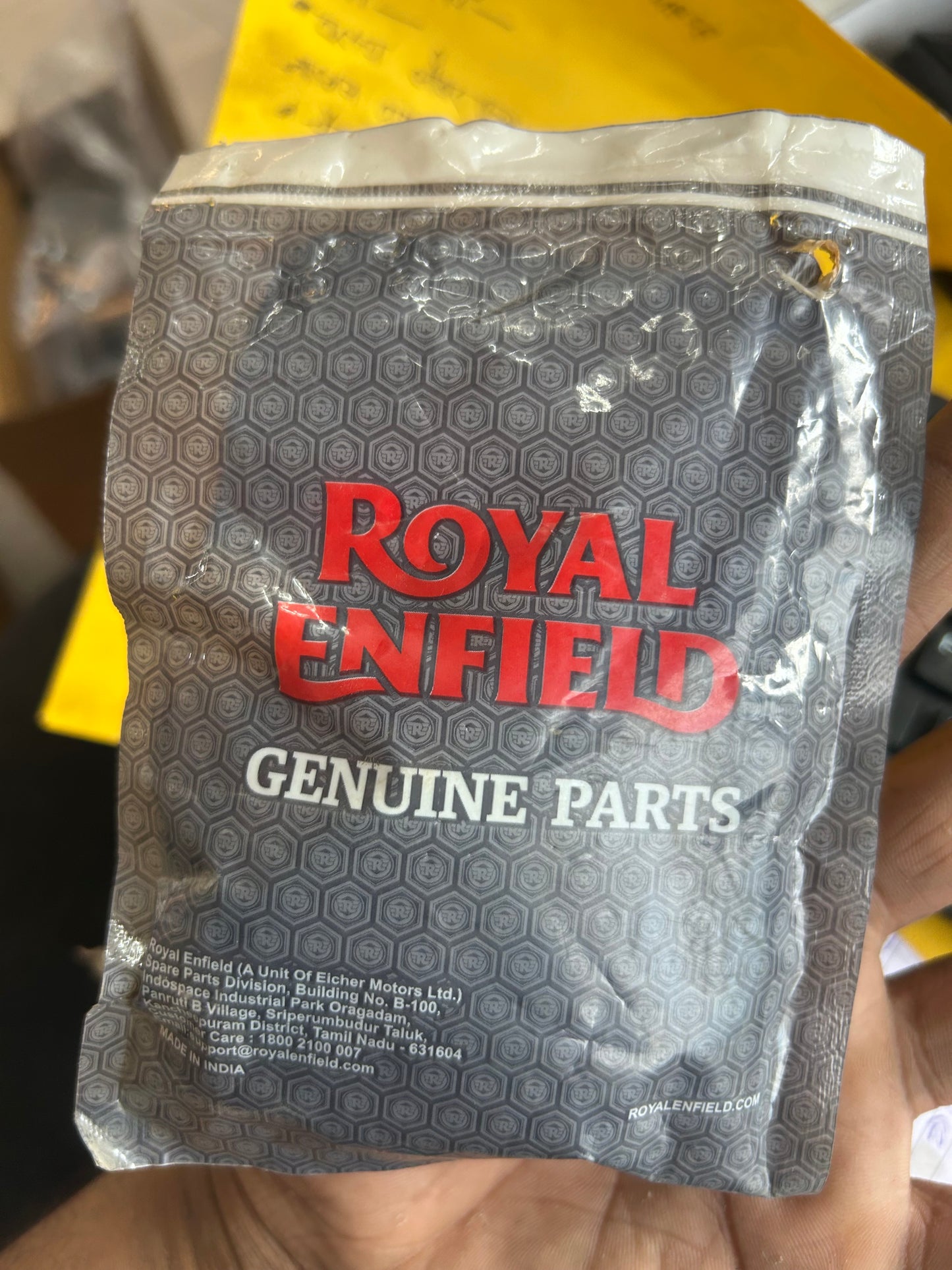 Royal Enfield RAN00343/A - LICENSE PLATE ILLUMINATOR ASSY For Hunter 350 & INTERCEPTOR BEAR 650