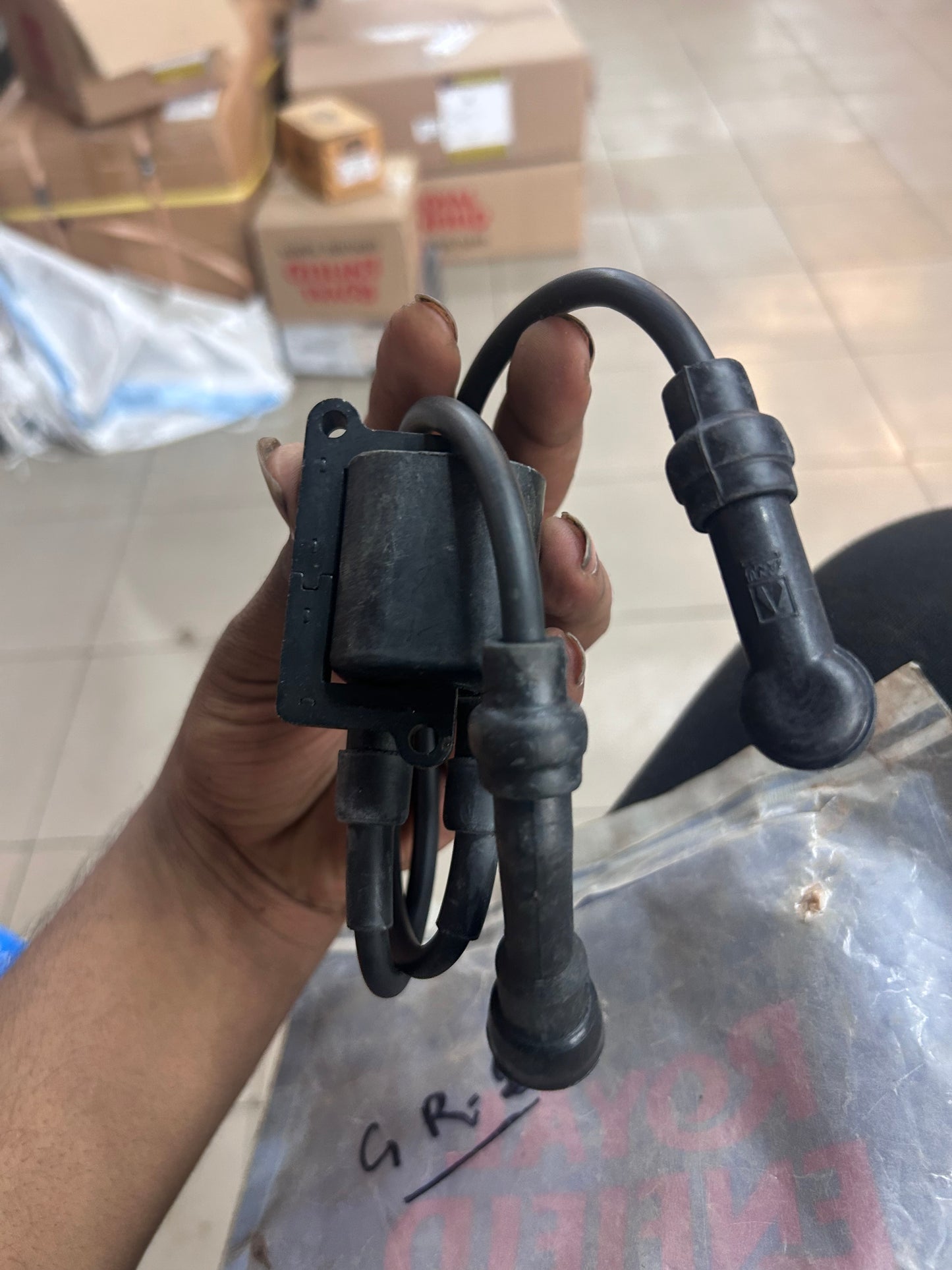 Royal Enfield Dual Ignition Coil Assembly 591837/C for Classic 500 & Bullet 500

