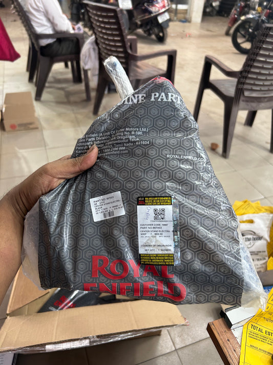 Royal Enfield Center Stand Assembly – Black Part No 867003