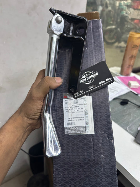 Royal Enfield Bullet / Electra / Thunderbird Plated Side Stand Assembly 145680/E