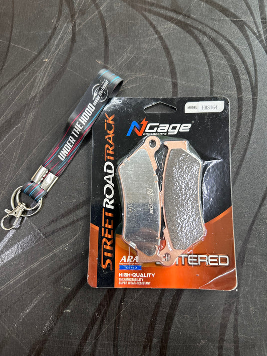 NGage HBS 164 Sintered Front Brake Pads – Himalayan 450, Guerrilla 450, Interceptor 650, GT 650, Super Meteor 650 & Shotgun 650