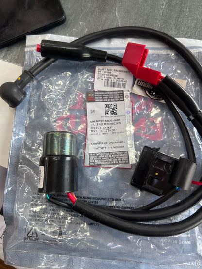 Royal Enfield Starter Relay – RAC00036/D (BS4 Models) | Genuine OE Replacement